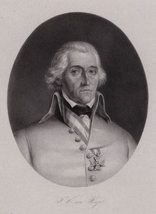 Friedrich Freiherr von Hotze, in Zwitserland geboren generaal in het Oostenrijkse leger tijdens de Franse Revolutionaire oorlogen door Swiss School