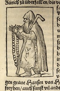 Illustratie uit Cosmographia door Sebastian Muenster, Basel 1544