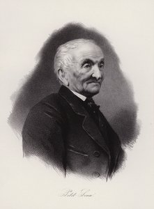 Jean Antoine Petit-Senn, Zwitserse dichter (gravure)