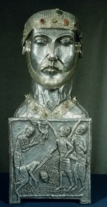 Reliekhouder hoofd van St. Candidus, ca.1165