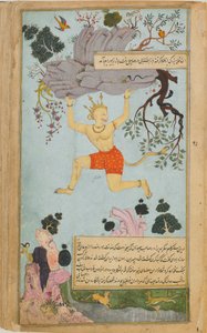 De Ramayana Verhalen van Rama, De Freer Ramayana, Deel 2, Mughal dynastie, 1597-1605 door Syama Sundara