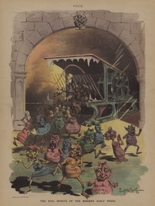 De kwade geesten van de moderne dagbladpers door Sydney B. Griffin