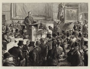 Een grote schilderijenverkoop bij Christie