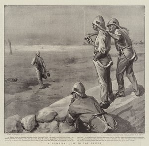 Een praktische grap in de woestijn door Sydney Prior Hall