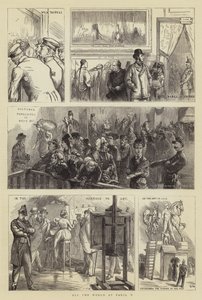 De hele wereld in Parijs, V door Sydney Prior Hall