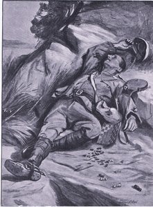 Slechts een pion, uit After Pretoria: The Guerilla War gepubliceerd door Harmsworth Bros Limited, 1901