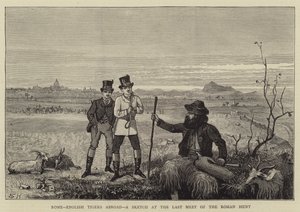 Rome, Engelse Tijgers in het Buitenland, een Schets bij de Laatste Bijeenkomst van de Romeinse Jacht