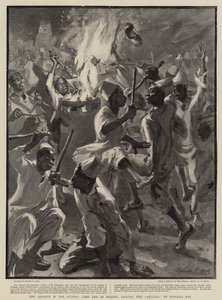 De opmars in de Soedan, kamp leven in Merawi, dansen de Dilluka op Dongola Dag