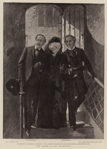 De Dood van Mr Gladstone door Sydney Prior Hall