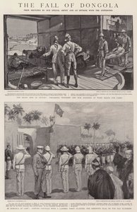 De val van Dongola door Sydney Prior Hall