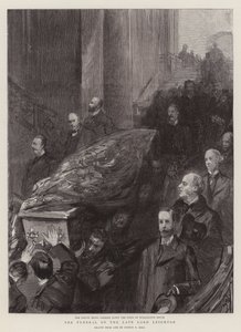De Begrafenis van wijlen Lord Leighton