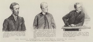 De Parnell Commissie in de Royal Courts of Justice