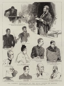 De Parnell-commissie bij de Royal Courts of Justice