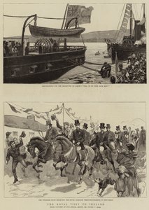 Het koninklijk bezoek aan Ierland