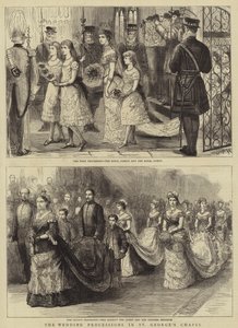 De huwelijksprocessies in de St. George