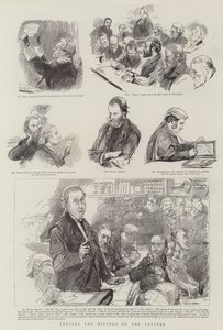 Het traceren van de geschiedenis van de brieven door Sydney Prior Hall