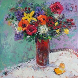 Verse Bloemen door Sylvia Paul