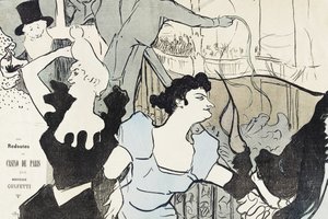 door TOULOUSE LAUTREC