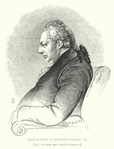 Francis, hertog van Bridgewater, Aet 70 (gravure) door T. D. (after) Scott