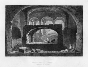 Een graf in Seleucia, Mesopotamië Irak/Iran, 1841 door T Dixon