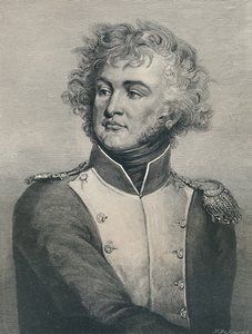Generaal Jean-Baptiste Kléber, ca. 1800, 1896 door T. Johnson
