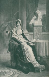 Marie-Laetitia Ramolino Bonaparte - Moeder van Napoleon I, ca. 1800-1804, 1896 door T. Johnson