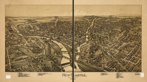 New Castle, Pennsylvania 1896 door T. M. Fowler