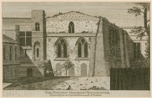 De Geschilderde Kamer, Westminster Palace, Londen door T. Prattent