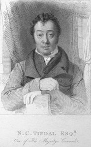 N. C. Tindal, Esq., Een van Hare Majesteits Raadgevers door T. Wright