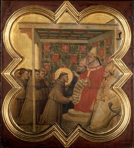 Leven van Sint Franciscus van Assisi: Innocentius III bevestigt de Franciscaanse regel in 1210