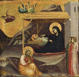 Geboorte door Taddeo Gaddi