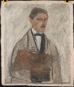 Zelfportret door Tadeusz Makowski
