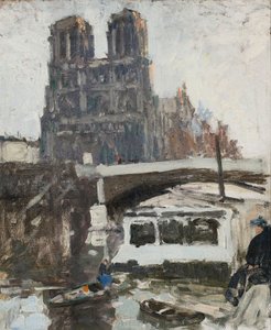 Notre-Dame door Tadeusz Makowski