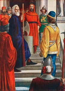 Doge Marin Faliero die een staatsgreep probeerde in 1355 en werd onthoofd