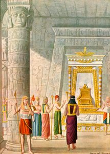 Egypte - Bewakers van de Tempel door Tancredi Scarpelli