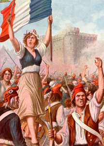 Franse Revolutie - De bestorming van de Bastille door Tancredi Scarpelli