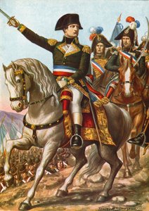 Napoleon in de eerste Italiaanse campagne, 1796 door Tancredi Scarpelli