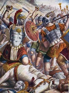 Romeinse oudheid: Romeinse generaal Lucullus (115-67 v.Chr.) veroverde Tigrane II en de Pontische en Armeense legers en nam Tigranocerte (Tigranokert of Tigranocerta) in, dat hij plunderde, Armenië, 6 oktober 69 v.Chr.