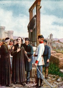 De Belfiore Martelaren: De laatste momenten van Don Enrico Tazzoli, 1853
