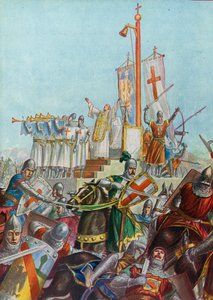 Oorlogsaltaar gebruikt in 1037-38 bij de verdediging van Milaan tegen Conrad II door Tancredi Scarpelli