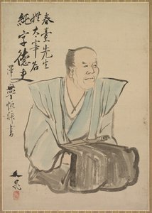 Denkbeeldig portret van Shundai Dazai