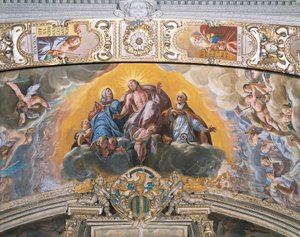Fresco door Antonio d