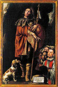 Schilderij van Sint Rochus door Tanzio da Varallo