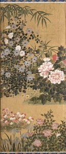 Bloemen en Vlinders door Tawaraya Sotatsu