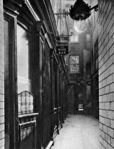 De George and Vulture taverne, Londen door Taylor
