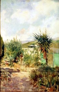 De Tuin van Careggi door Telemaco Signorini