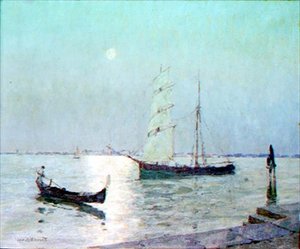 Vroege ochtend, Venetië door Terrick Williams