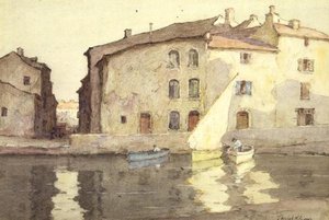 Het kanaal bij Martigues door Terrick Williams