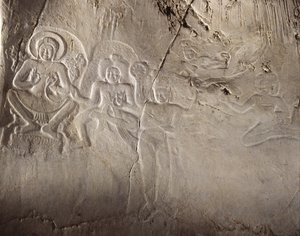 Boeddhistische scènes, Davaravati-periode