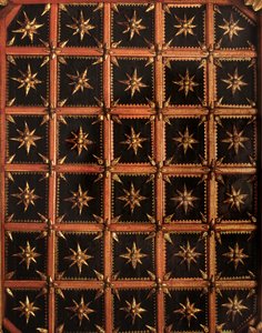 Plafond bij Wat Phumin